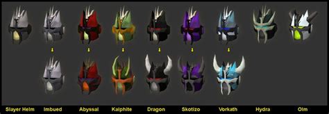 What happened to the proposed slayer helm redesigns? : r/2007scape