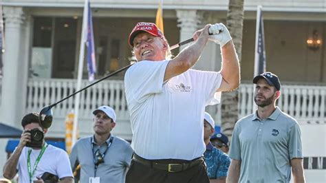 Donald Trump declares golf victory despite being 700 miles away from ...