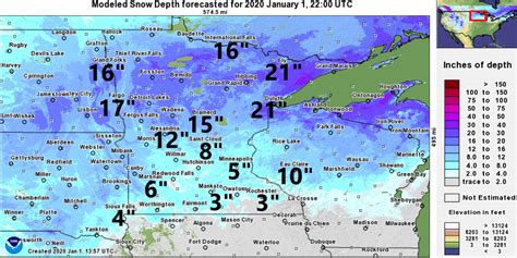 Snow Ground Coverage Map - ground cover and shrubs