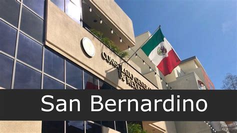 Consulado de México en San Bernardino - Sucursales