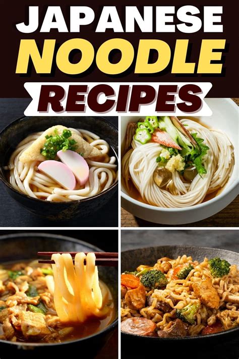 25 Authentic Japanese Noodle Recipes - Insanely Good