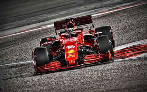 Ferrari SF21, Charles Leclerc, 2021 F1 cars, Formula 1, Ferrari SF21 on ...