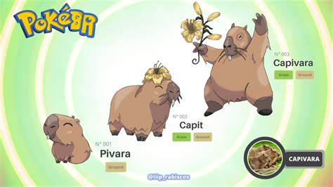 pokémon capybara : r/capybara