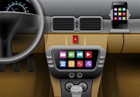 Car Multimedia System 461924 Vector Art at Vecteezy