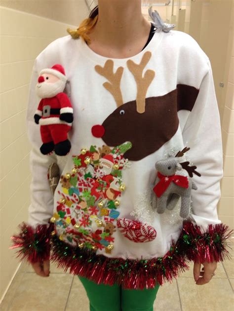 29 EASY DIY UGLY SWEATER FOR CHRISTMAS ..... - Godfather Style