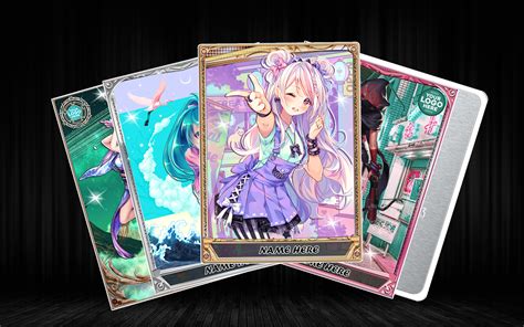 ArtStation - Anime TCG card template Vol4 | Artworks