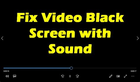 (Solved) Video Black Screen with Sound on Windows 10/11