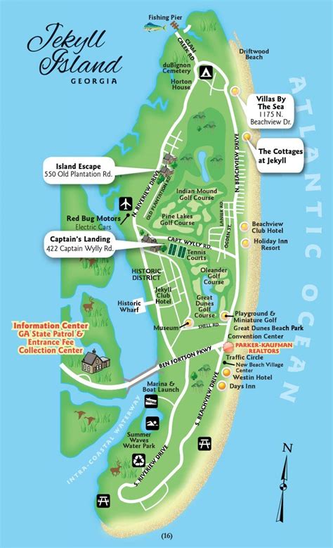 Island Map | Parker-Kaufman Realtors