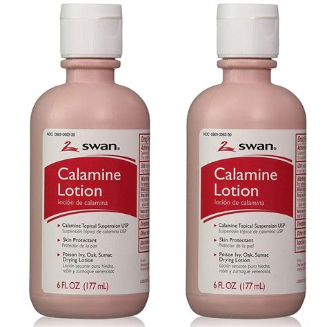 Swan Calamine Lotion - (2) 6 Oz. Bottles - Walmart.com - Walmart.com