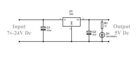 7805 schematic - IOT Wiring Diagram