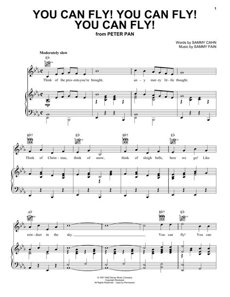 You Can Fly! You Can Fly! You Can Fly! | Sheet Music Direct