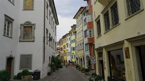 Alley Houses Facades Bozen · Free photo on Pixabay