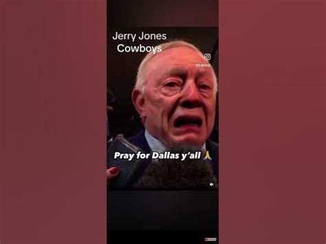 Cowboys owner Jerry Jones crying his heart out after losing to the ...