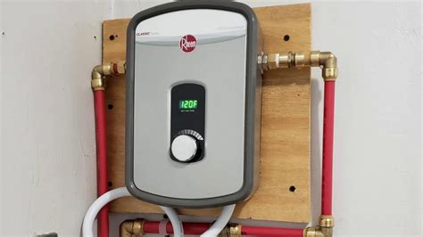 Rheem Tankless Water Heater Install Manual