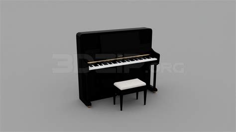 1029. Free 3D Piano Model Download