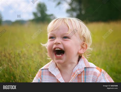 Cute Toddler Laughing Image & Photo (Free Trial) | Bigstock