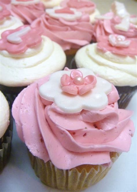 Baby Girl Shower Cupcakes