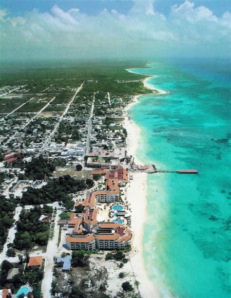 Playa del Carmen Beach Mexico Address and Map