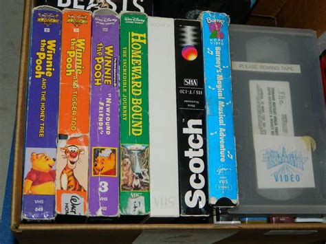 Kids VHS Tapes - Wolfe Auction & Realty, LLC