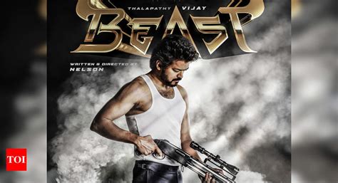 Thalapathy 65 first look / Vijay's 'Beast' poster: Vijay's film with ...