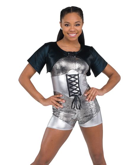 Snakeskin Metallic Hip Hop Dance Costume | A Wish Come True