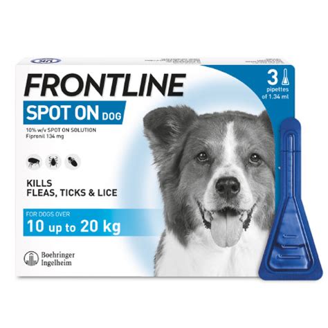 FRONTLINE® SPOT ON Flea and Tick Treatment Dogs