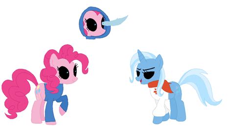 (MLP and Undertale): Pinkie Sans and TrixPyrus by JeannieHobbes on ...