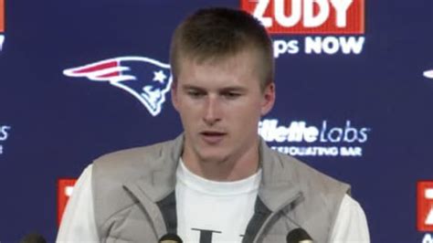 New England Patriots quarterback Bailey Zappe reflects on Week 7 loss ...