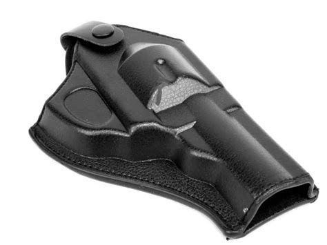 HOT! Leather Revolver Holster (Short) Outdoor Hunting Airsoftsports Military Tactical Right hand ...