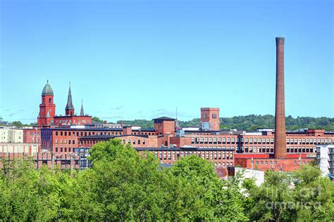 Downtown Lewiston Maine Photograph by Denis Tangney Jr - Fine Art America