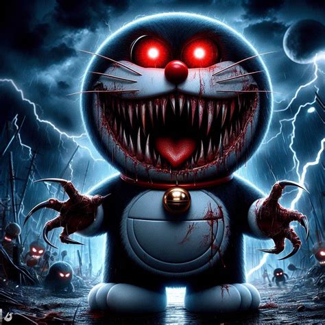 evil doraemon by klcva on DeviantArt