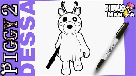 HOW TO DRAW DESSA PIGGY STEP BY STEP | PIGGY BOOK 2 | how to draw piggy dessa step by step