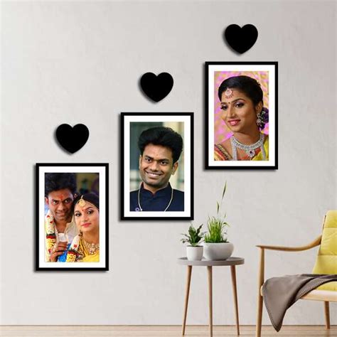 Collage Photo frame Set of 3 Wedding Gifts Design 4 | Photoland