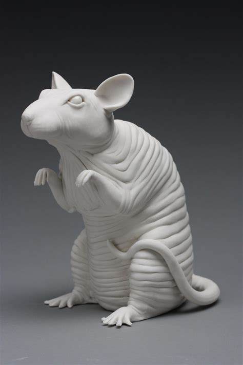 Bethany Krull - Porcelain Rat Sculpture "Snitch" by Bethany Krull For ...