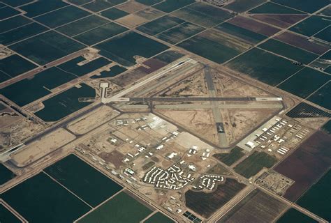 An aerial view of Naval Air Facility El Centro, California - NARA ...