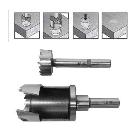 WOOD FORSTNER DRILL BIT 40mm 2pcs - AWTOOLS