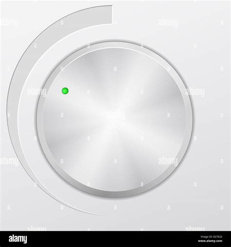 Control volume knob. Vector illustration Stock Photo - Alamy