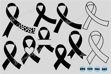 Awareness Ribbon Svg Graphic by Bumbimluckystore · Creative Fabrica