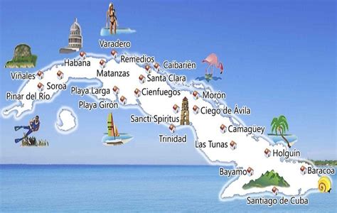 Mapas De Sitios Tur Sticos De Cuba Para El Celular Mapa De Cuba Mapa ...