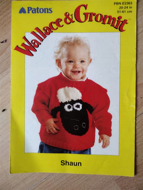 Wallace and Gromit Sean Knitting Pattern. Real Pattern. - Etsy