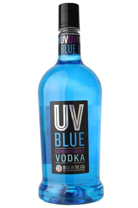 UV Blue Raspberry Flavored Vodka