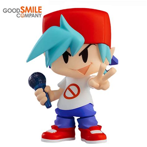 Original GSC Nendoroid 2068 Friday Night Funkin FNF Boyfriend Good Smile Q Version Anime Figure ...