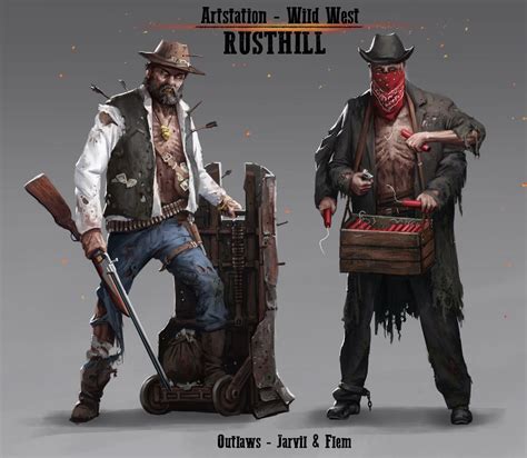 Artstation wild west character design challenge, Stefan Koidl | Character design, Wild west ...