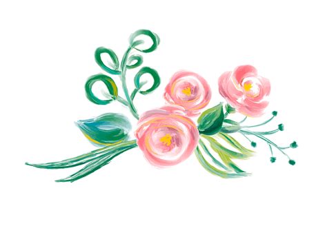 Cute spring Watercolor Vector Flower bouquet. Art isolated illustration for wedding or holiday ...