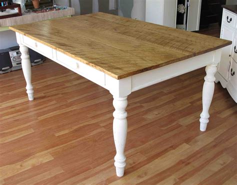 Gorgeous rustic farmhouse table with storage drawers from Dovetails in Mashpee, MA. Beautiful ...
