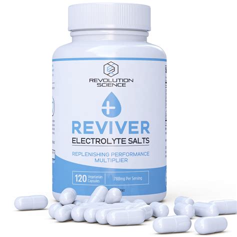 Buy REVIVER Salt Pills with Electrolytes, 120 Salt s for Runners ...