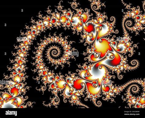 Beautiful zoom into the infinite mathematical mandelbrot set fractal Stock Photo - Alamy