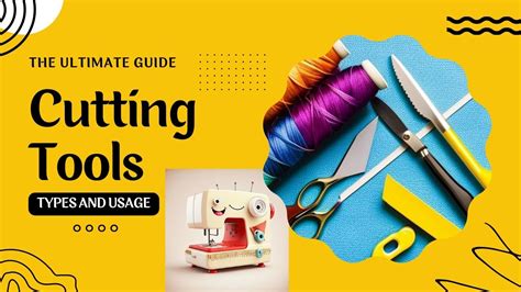 Cutting Tools in Sewing: Types, Usage, and Expert Tips - [DISHA] The ...