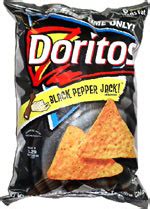 Doritos Black Pepper Jack Tortilla Chips