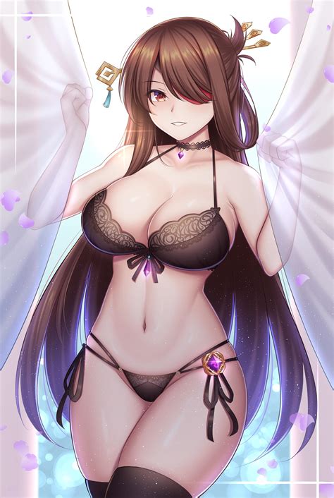 Beidou in lingerie [Genshin Impact] : r/AnimeEyePatches